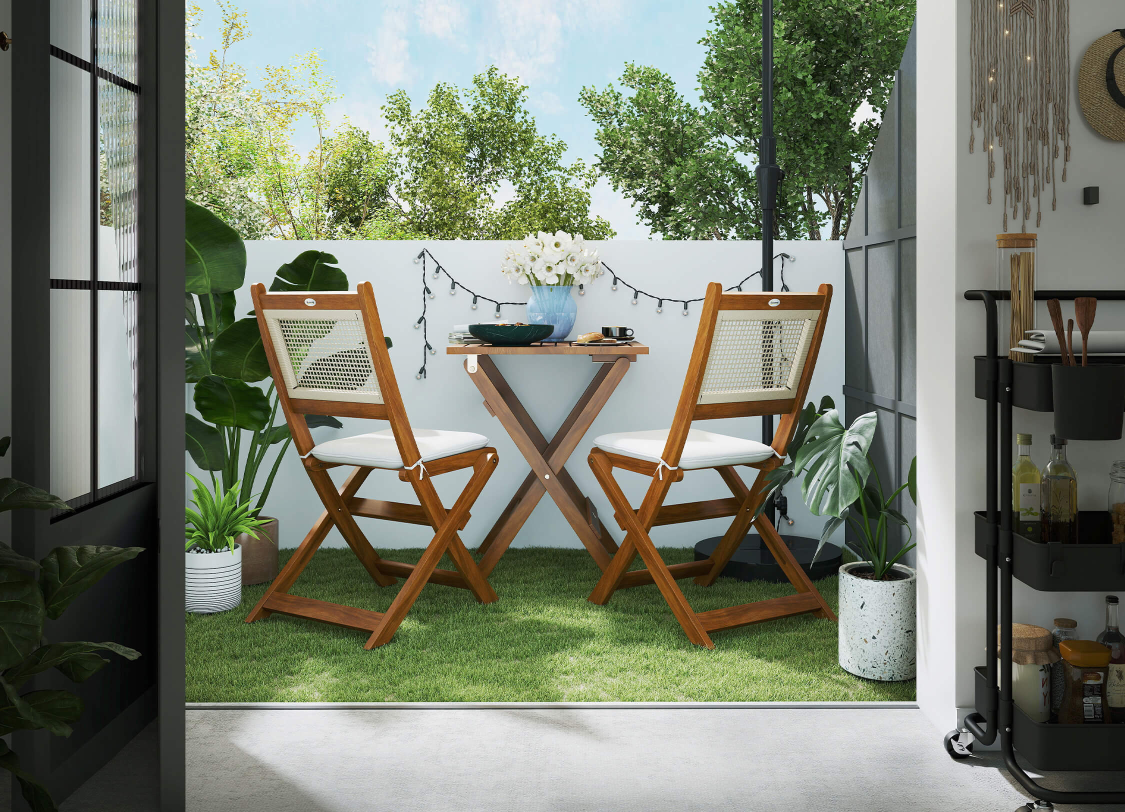 A Serene Retreat Amidst Urban Life