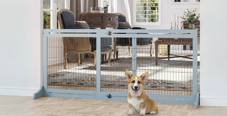 Freestanding Pet Safety Gate