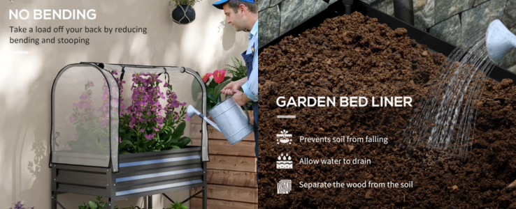 Vertical Beauty for Fall Blooms and Herbs