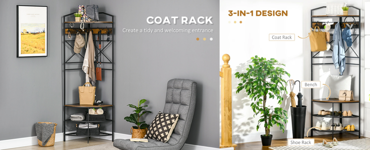 Open Clothes Rack for Everyday Outfits