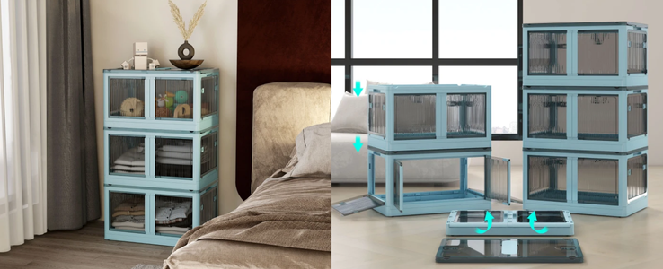 Flexible Foldable Wardrobe