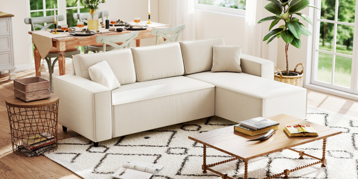THE THREE -  SEATER SOFA