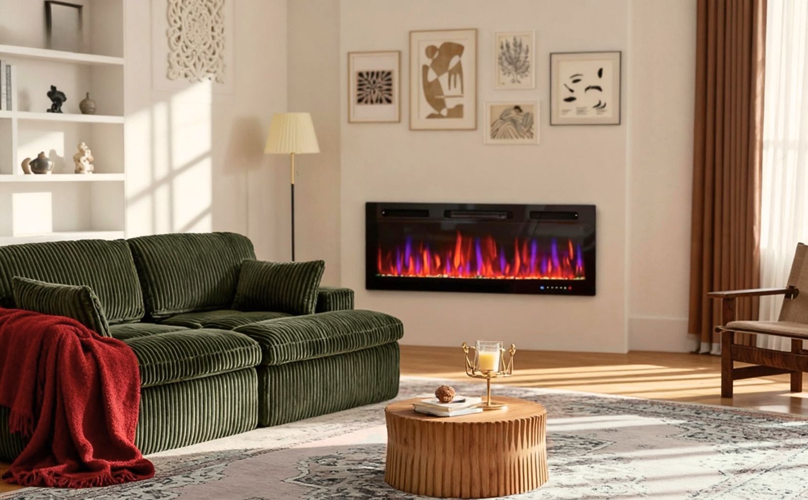 Fireside Calm, Living Warmth