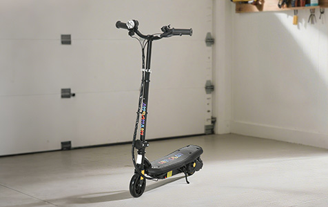 Stylish commute: Scooter