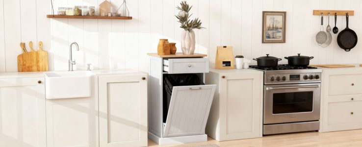KITCHEN TILT OUT TRASH BIN