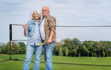 Portable Badminton Set