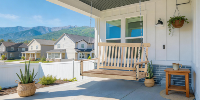 Ceiling-Mounted Swing Chair