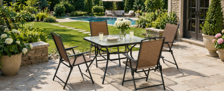 Metal Dining Set