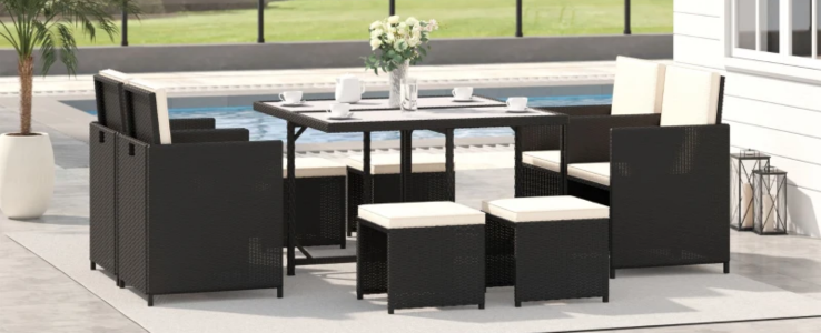 Rattan Dining Set