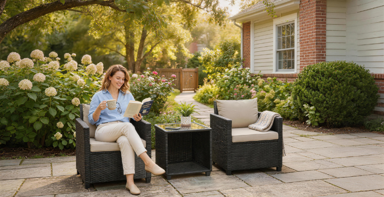 A perfect spot for smaller gatherings.
