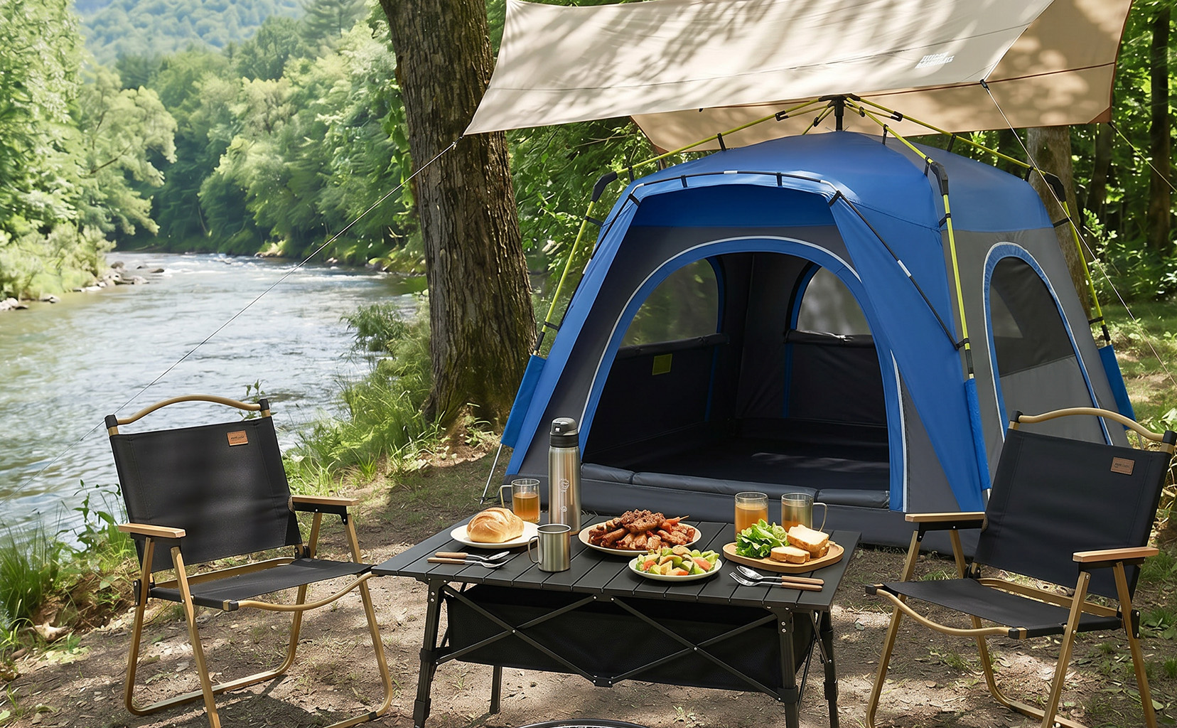 Forest Camping Escape