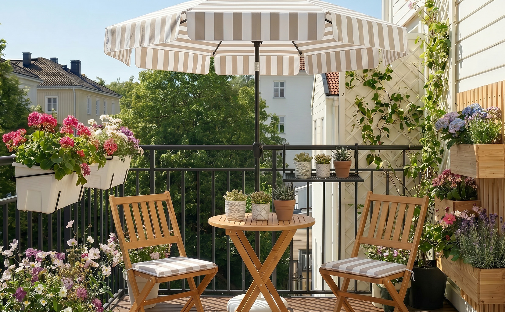 Sunlit Balcony Retreat