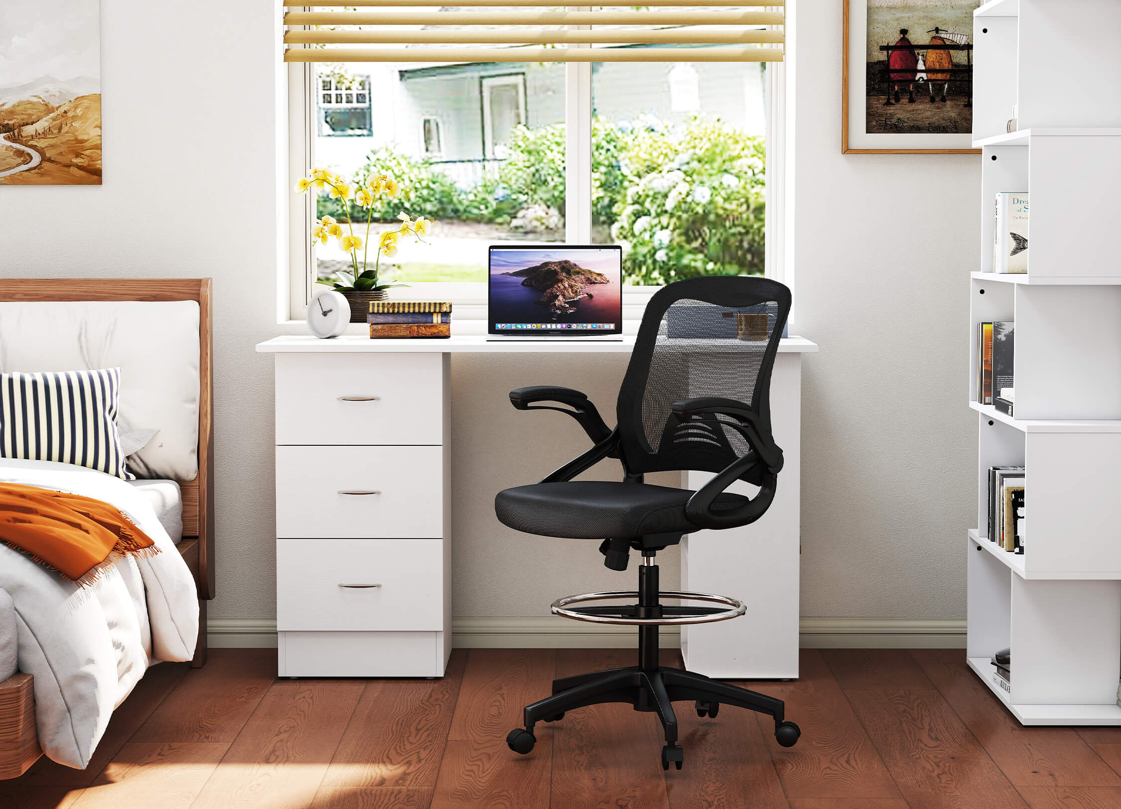 Serene Productivity Nook