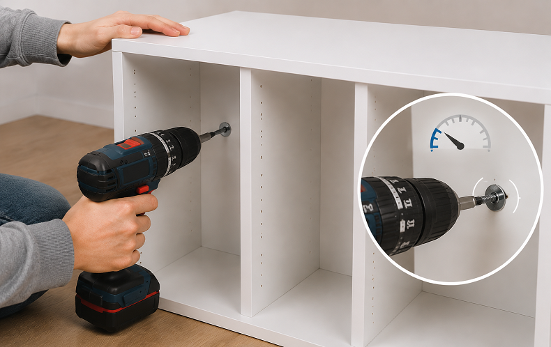 Use power tools at low speed