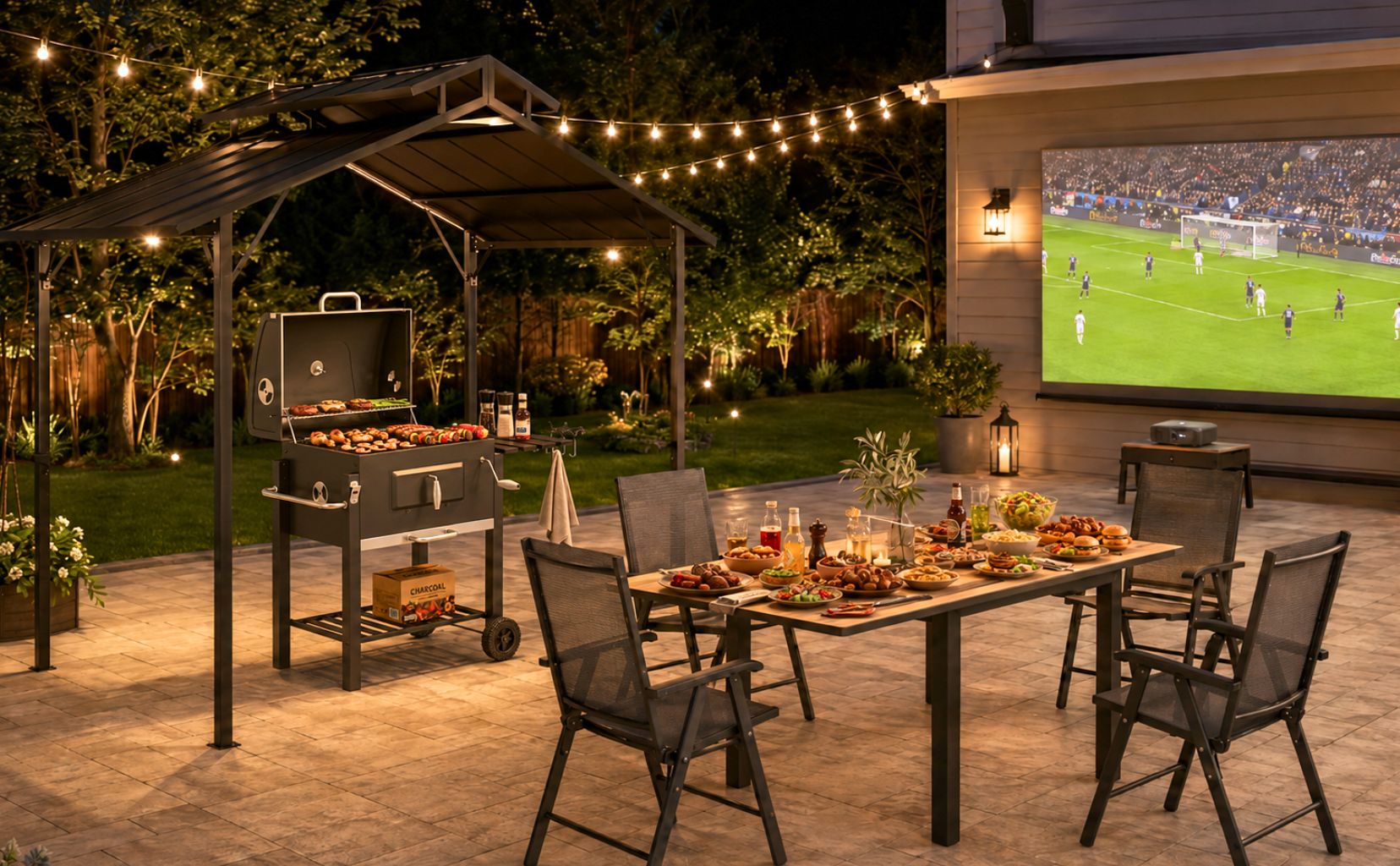 Backyard BBQ Match Night