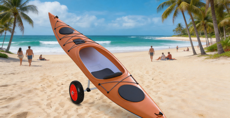 
Roll Your Kayak to the Water