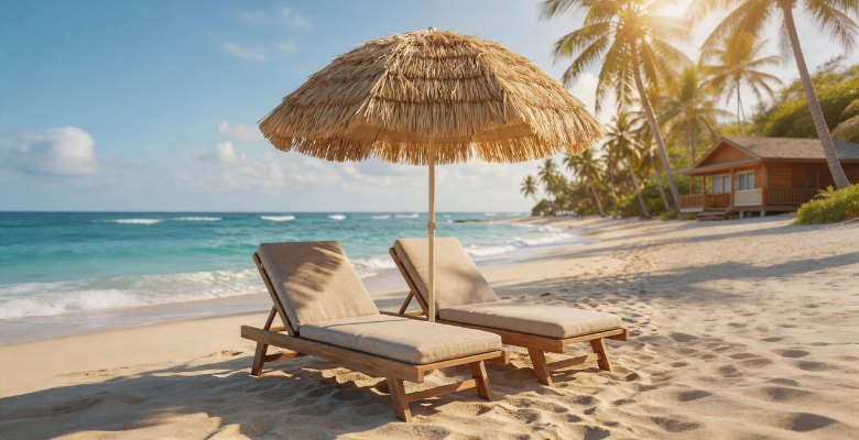 
Beach Umbrellas for Easy Shade