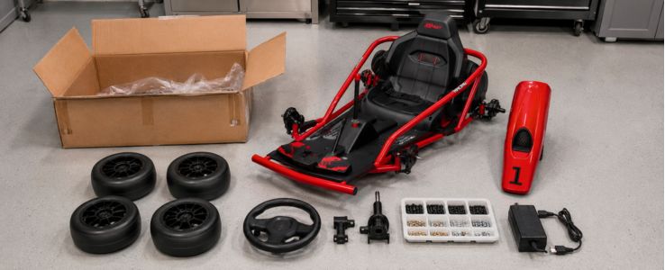 Unbox and identify the parts