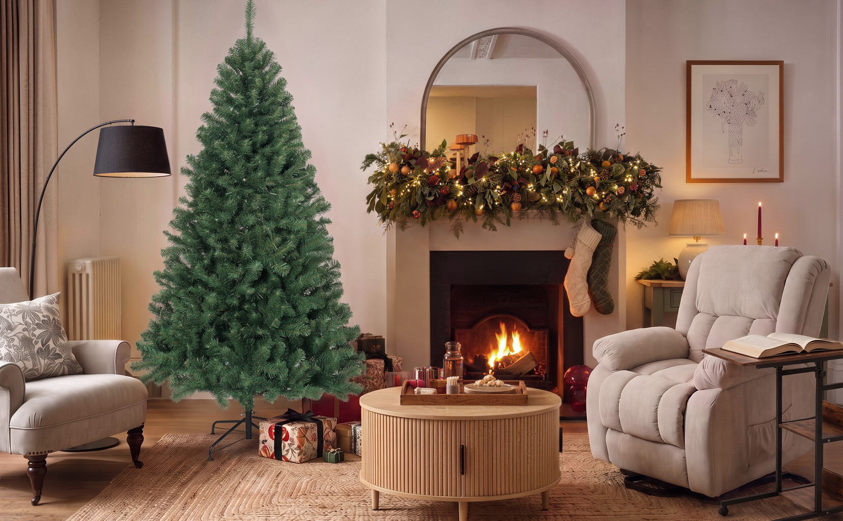 A cozy living room for young and old this winter