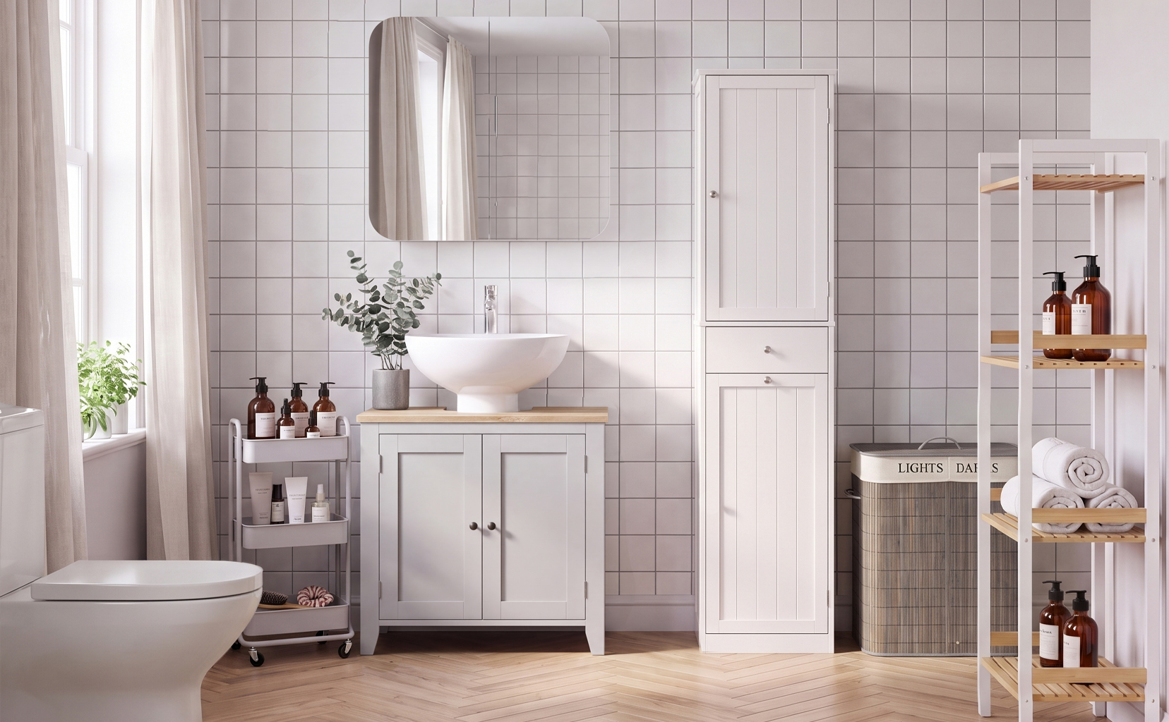 SMART BATHROOM STORAGE