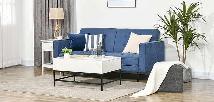 Make the Coffee table the Centerpiece of your living room