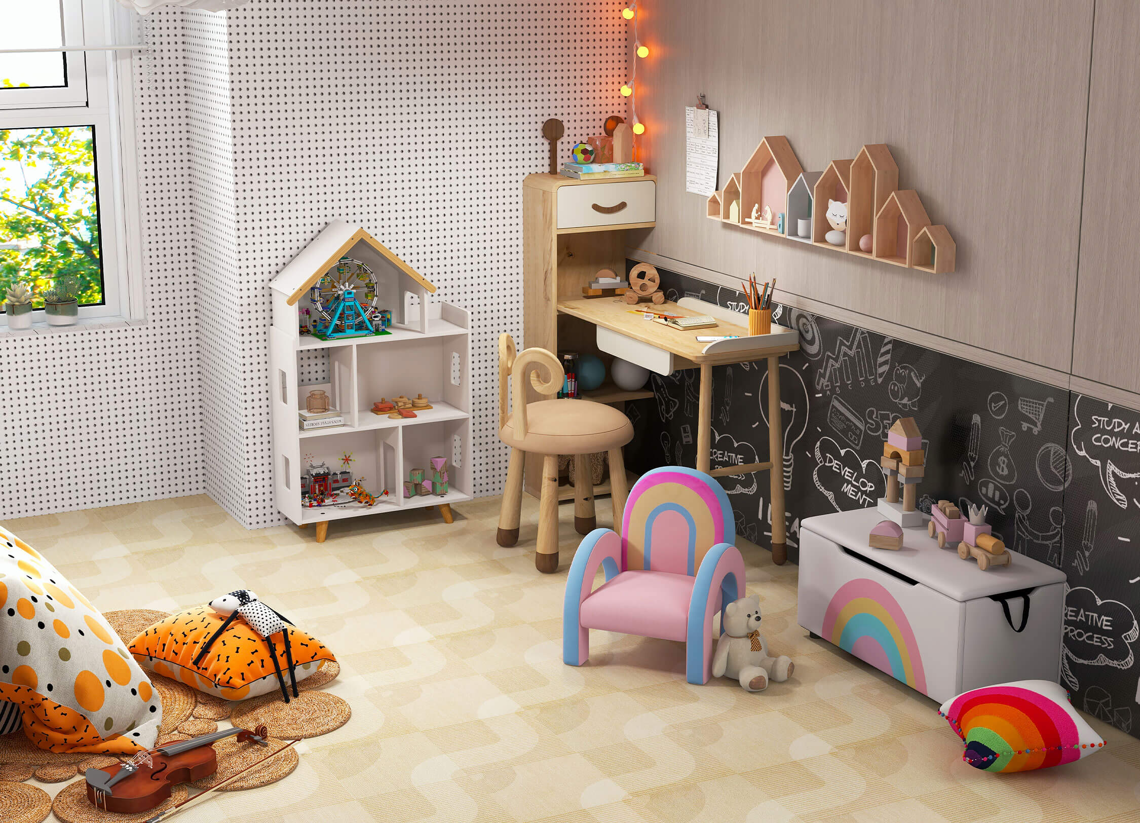 Decorate Your Child's Bedroom with Whimsical Charm