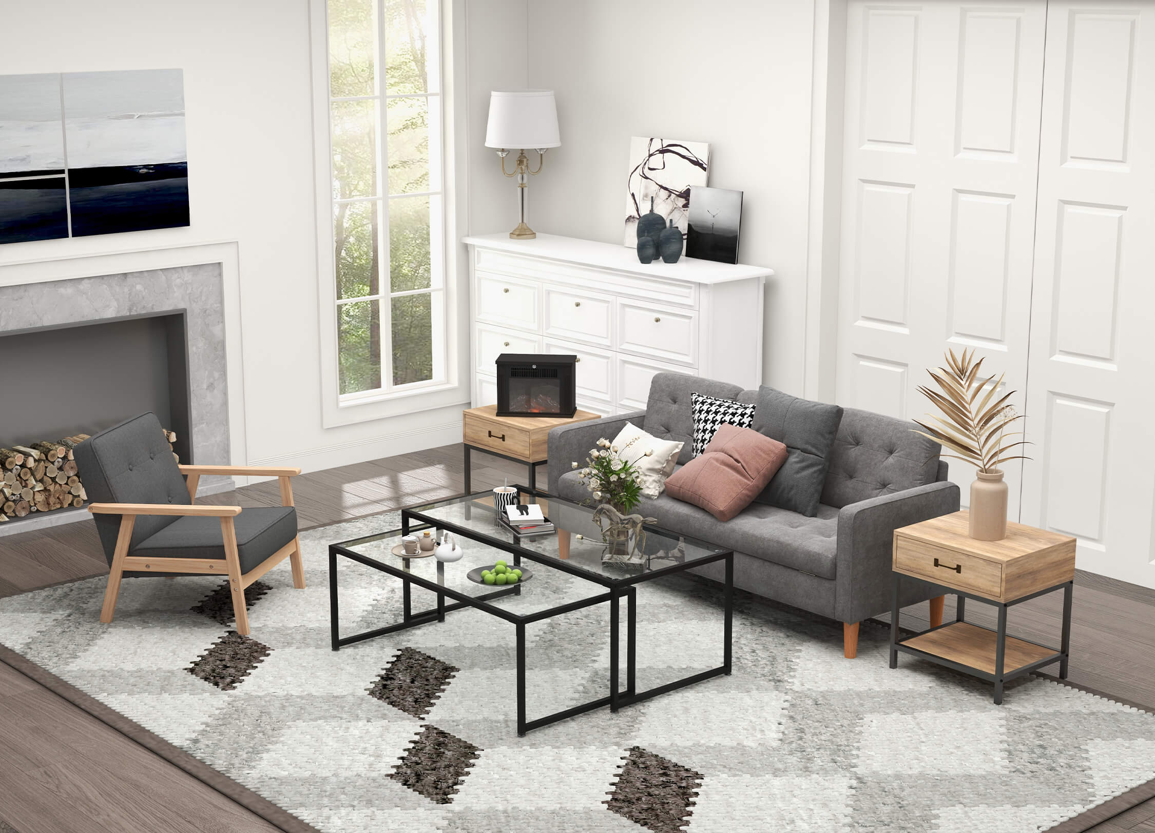 Nordic Bedroom Furniture for Cozy Comfort