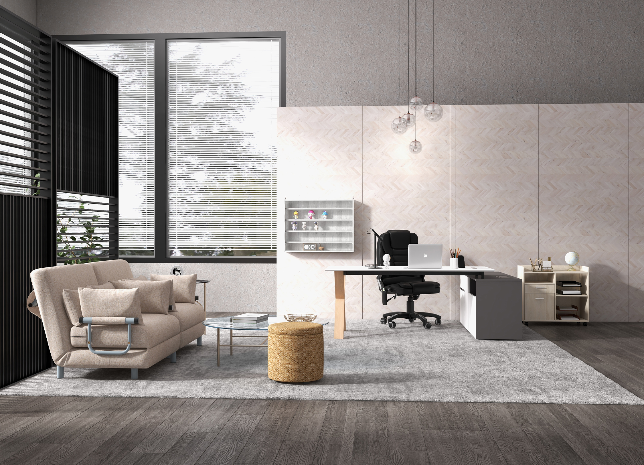 Functional Home Offices with Flair