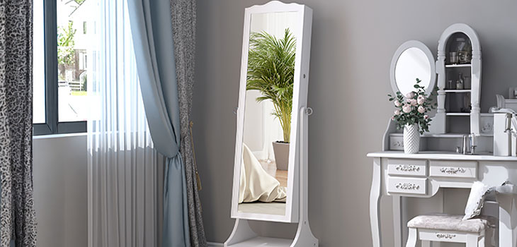 Sleek Dressing Mirror