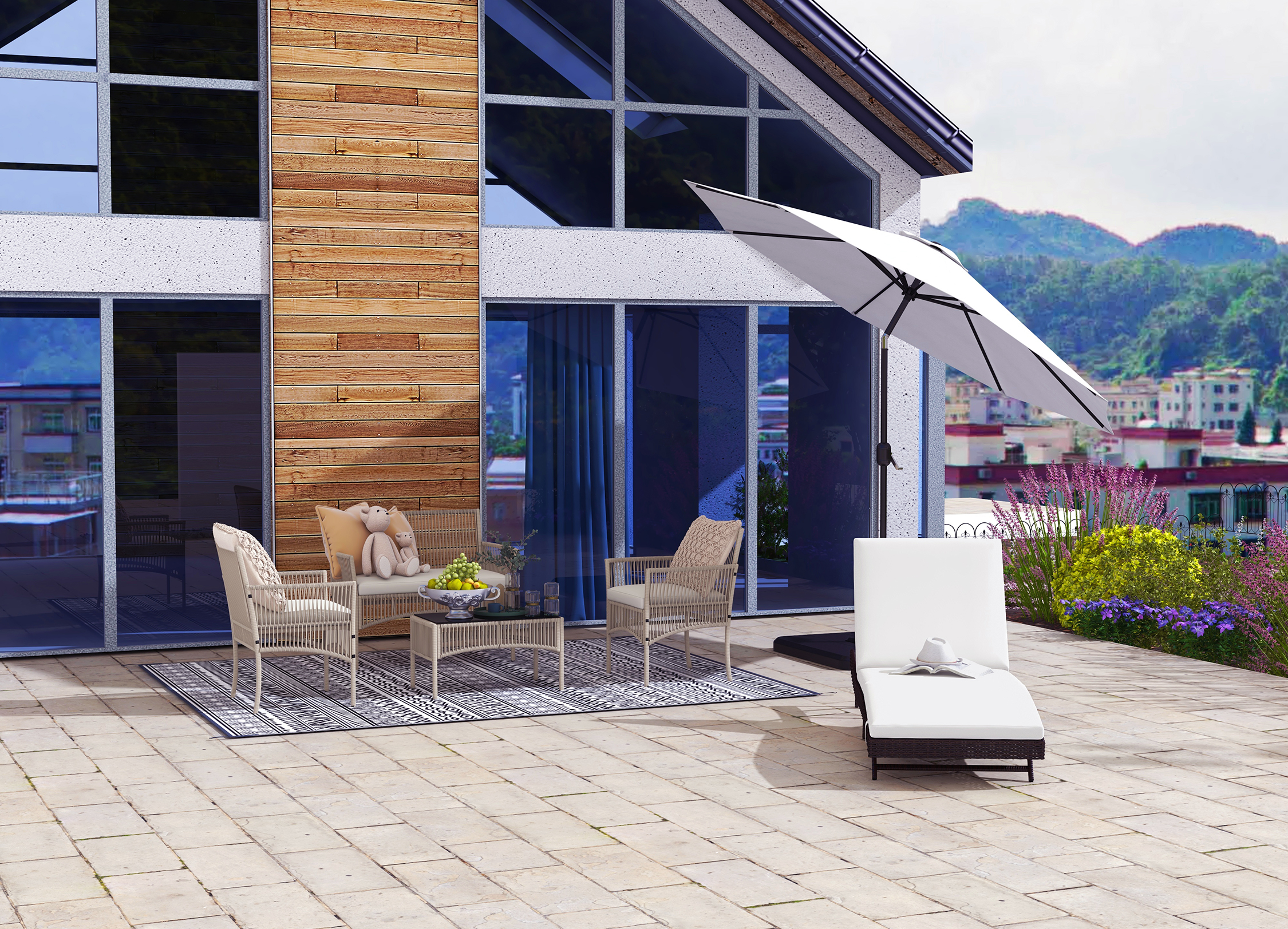 Perfect for soaking up the sun
