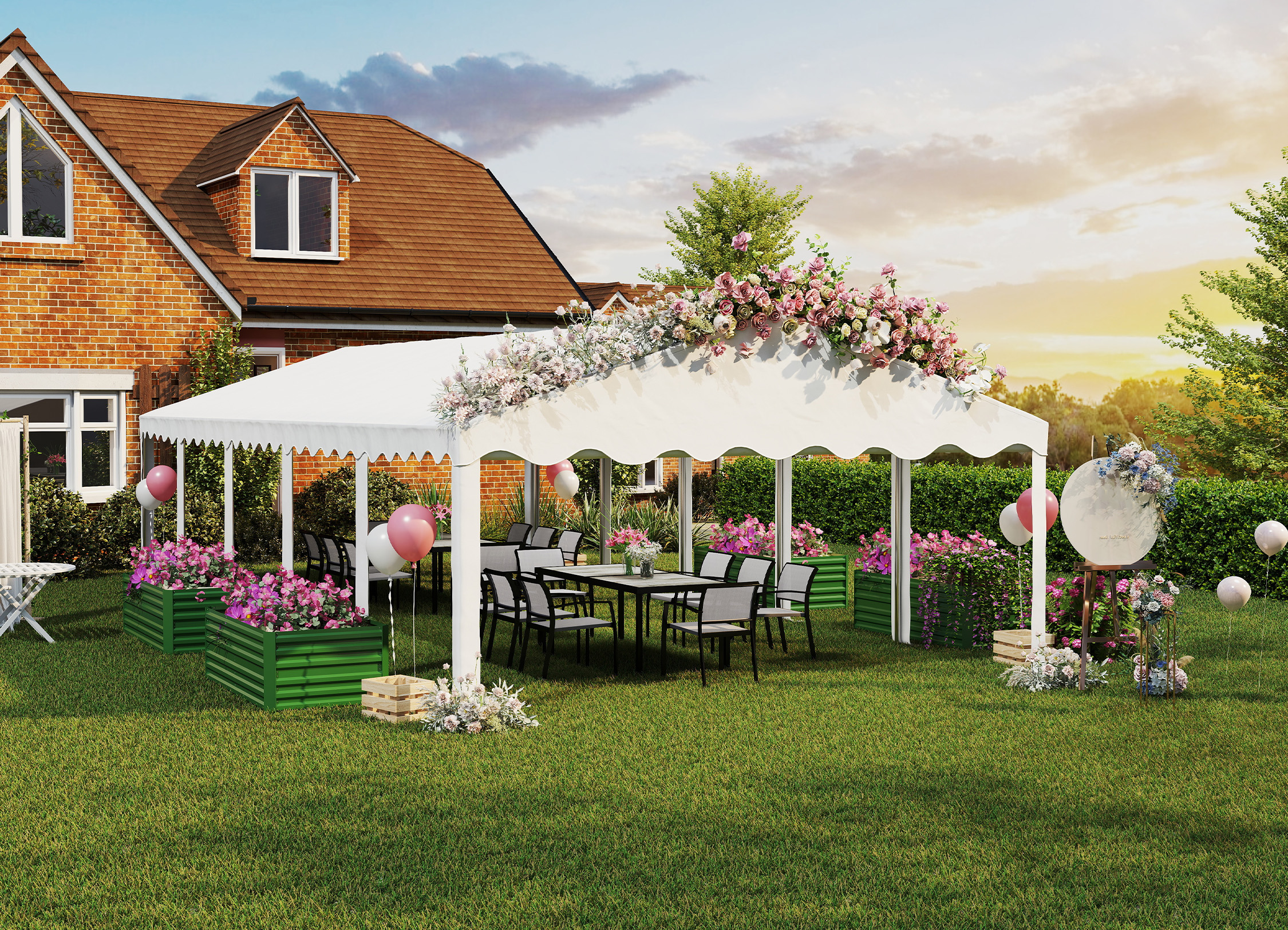 Outdoor Romantic Wedding