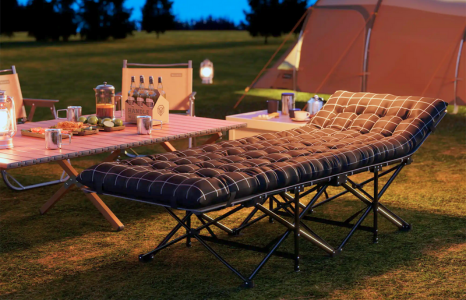 Foldable Bed with Mattress