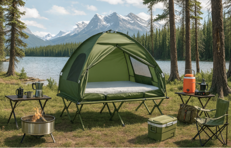 All-in-One Tent & Cot Combo