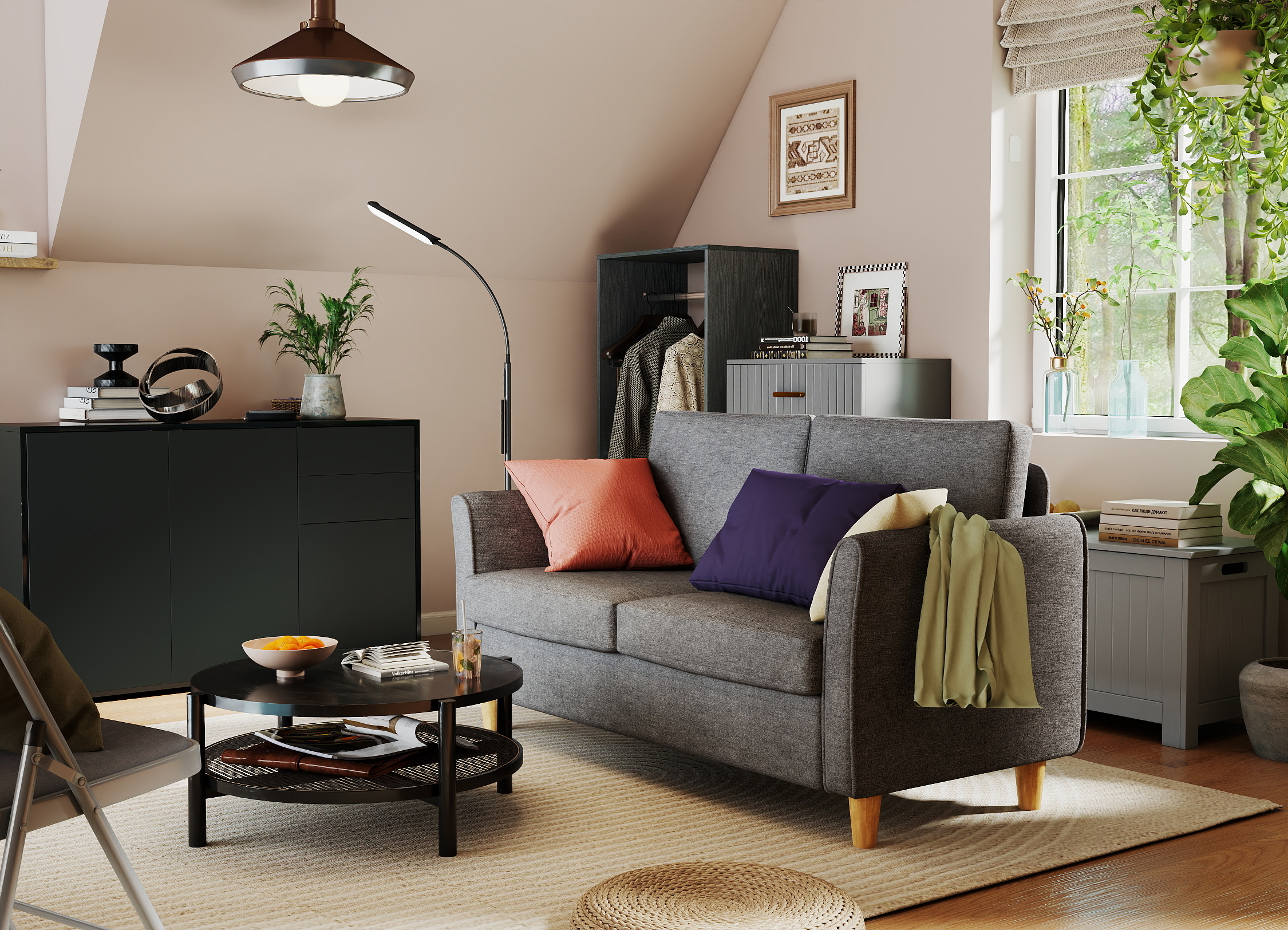 Small Living Room Storage Hacks