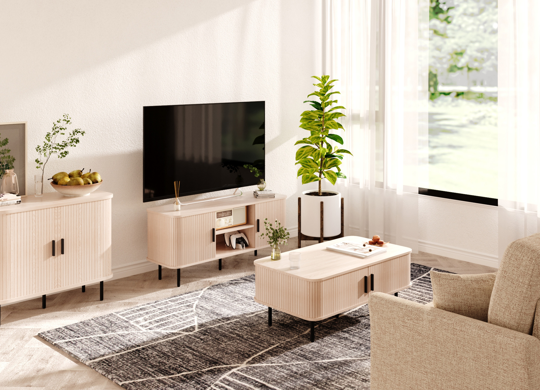 Light & Airy Living Room