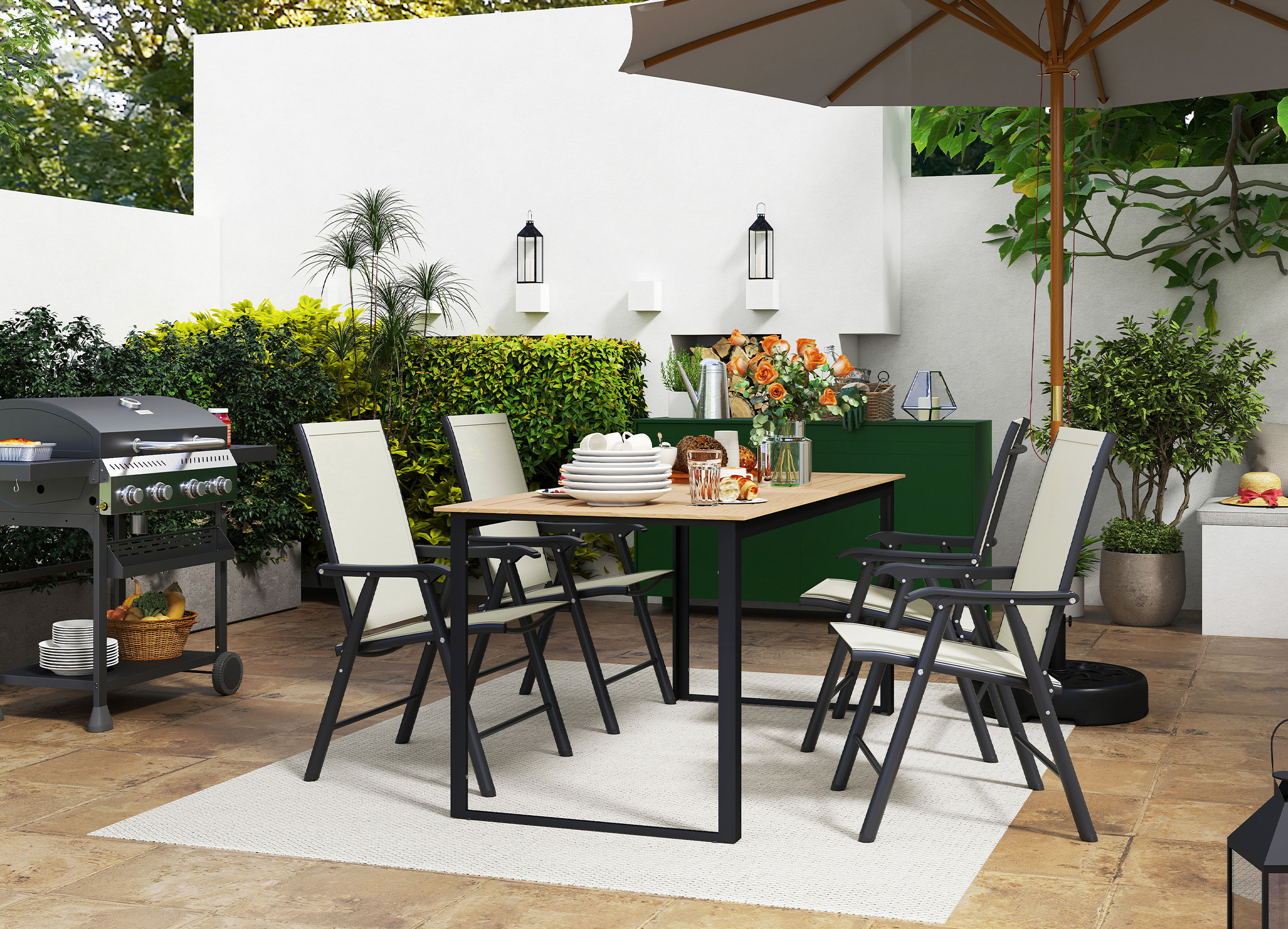 Create your ideal outdoor dining space