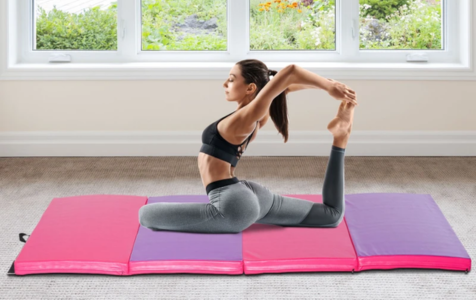 Exercise Mat with Carrying Handles