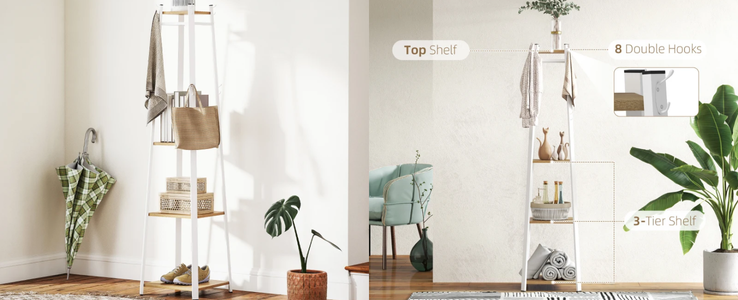 Open Clothes Rack for Everyday Outfits