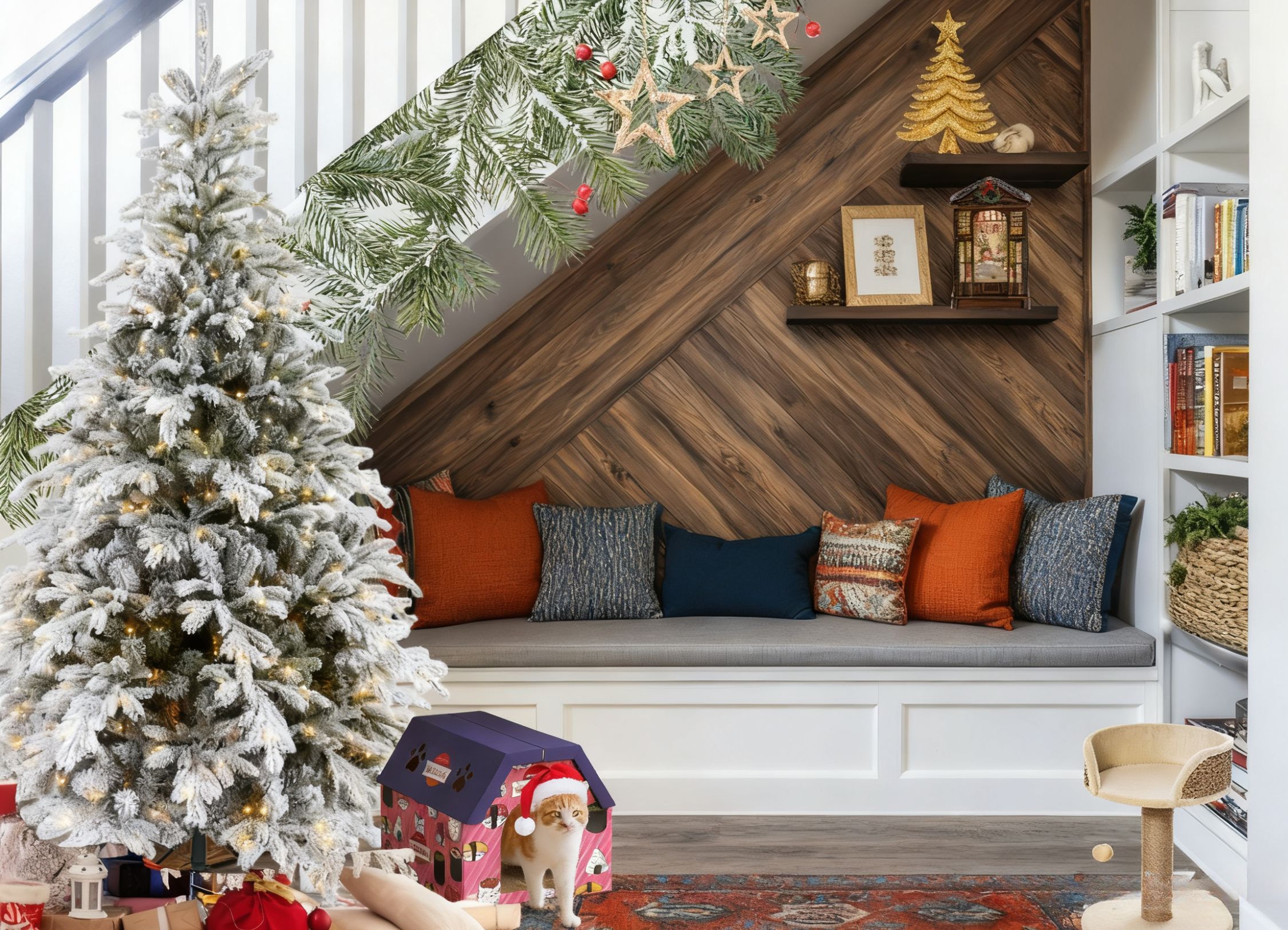 Festive corner magic