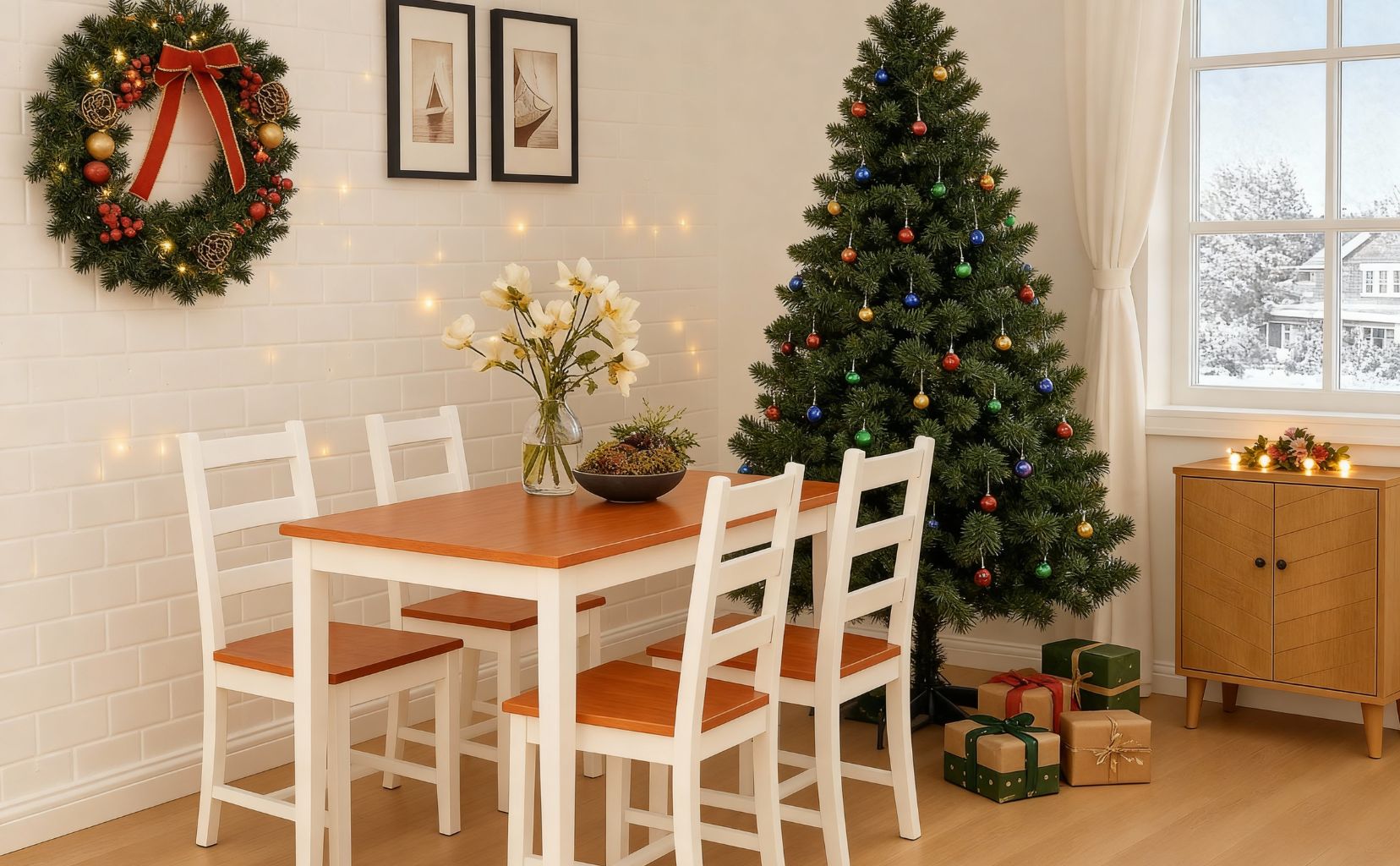 A Cozy Christmas Begins at the Table