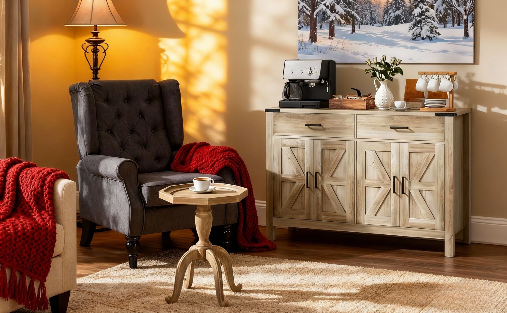 Cozy Corners for Cold Days