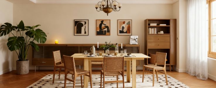 MORE GUESTS, SAME SPACE: EXTENDABLE TABLE