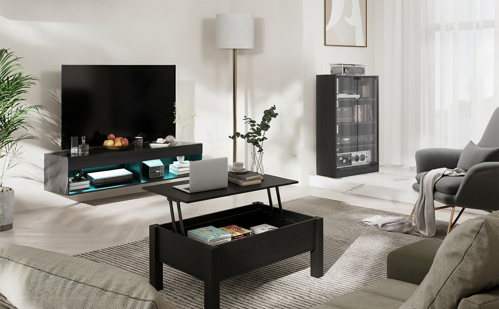 Modern Noir | Relaxed Living