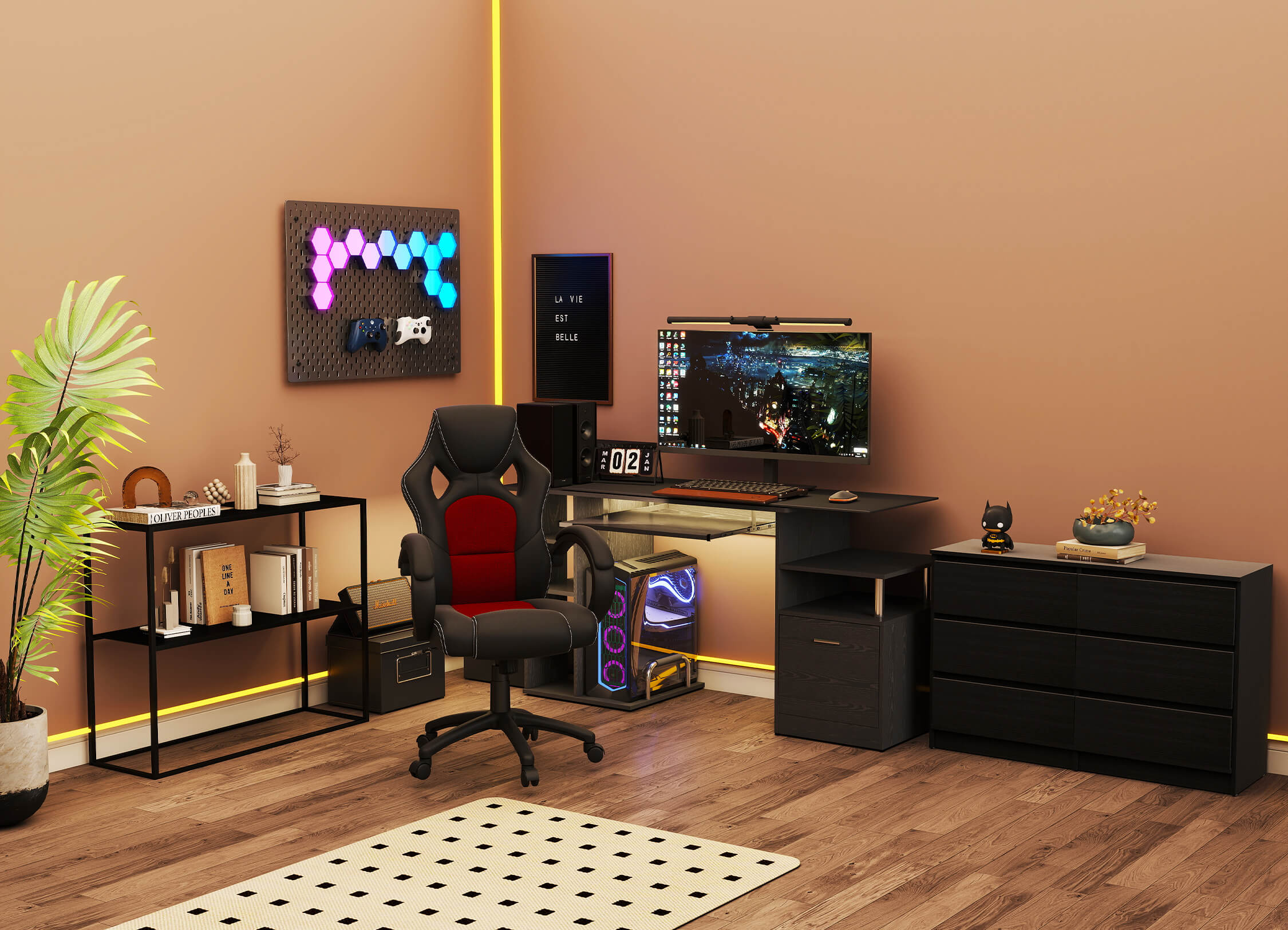 Immersive Pro-Gamer Setup