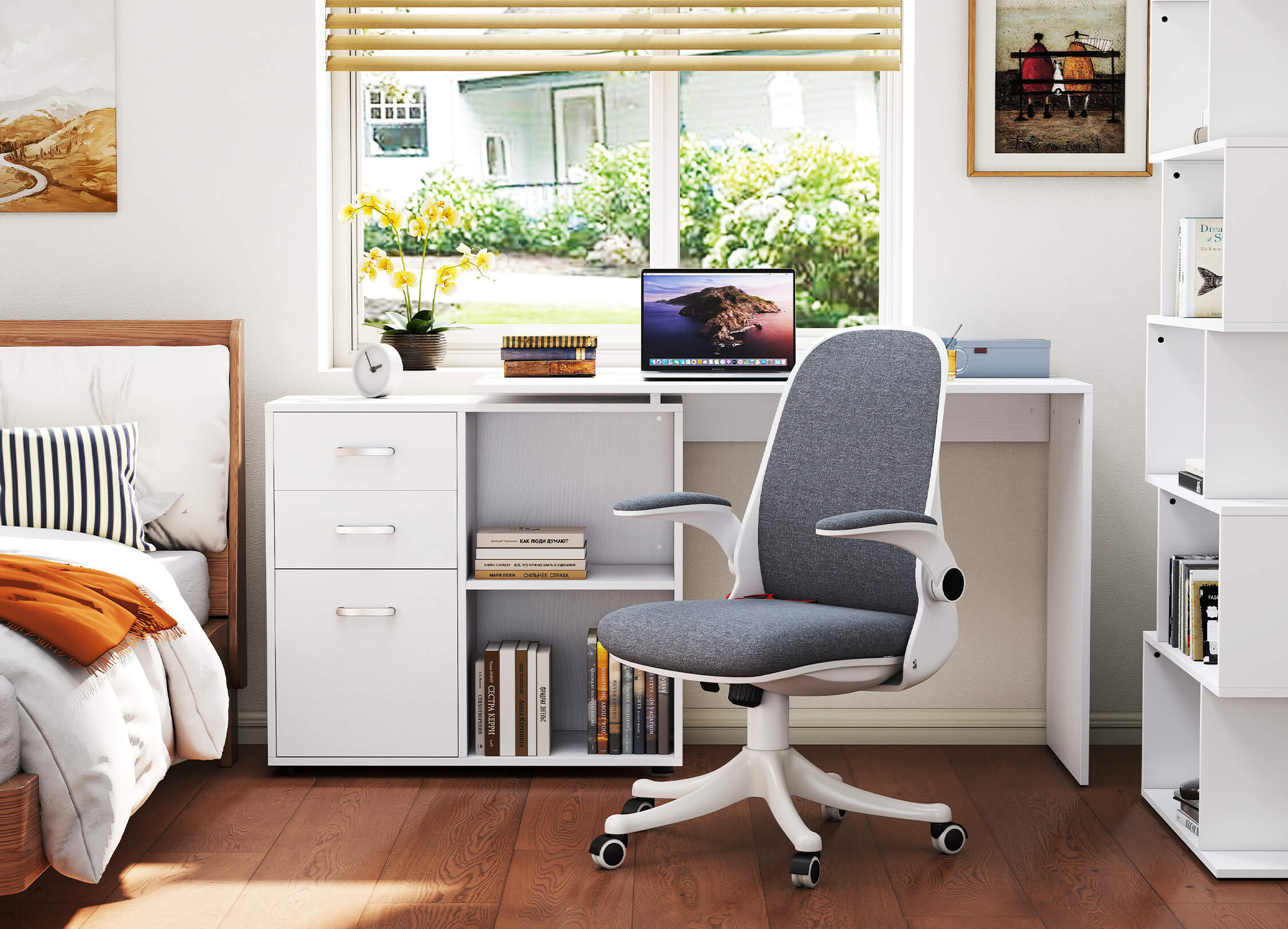 Serene Productivity Nook