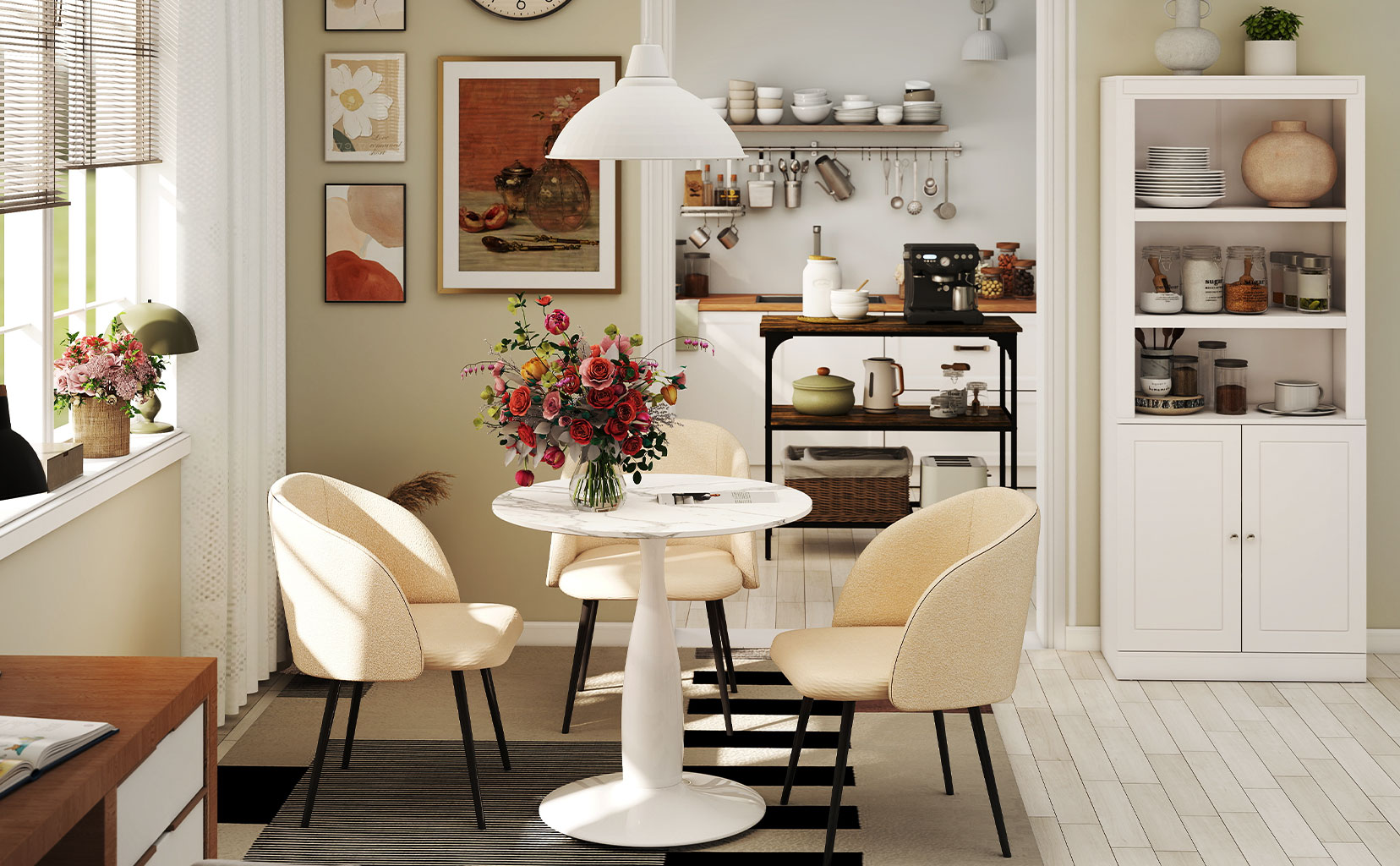 A Cozy Dining Corner for Everyday Moments