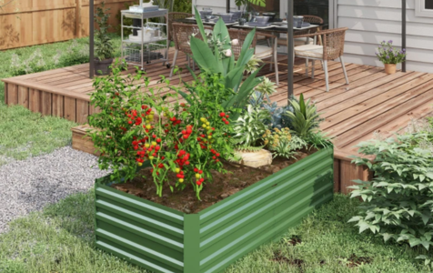 Galvanised Steel Raised Beds