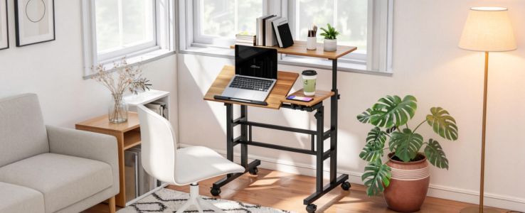 Mobile Stand Up Desk