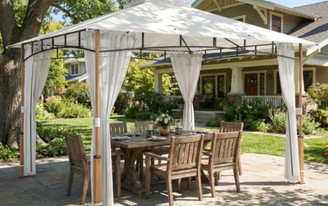 Easter Gatherings Under the Gazebos