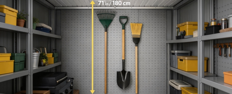 3.3 Long-Handled Tools (Rakes, Shovels, Ladders)